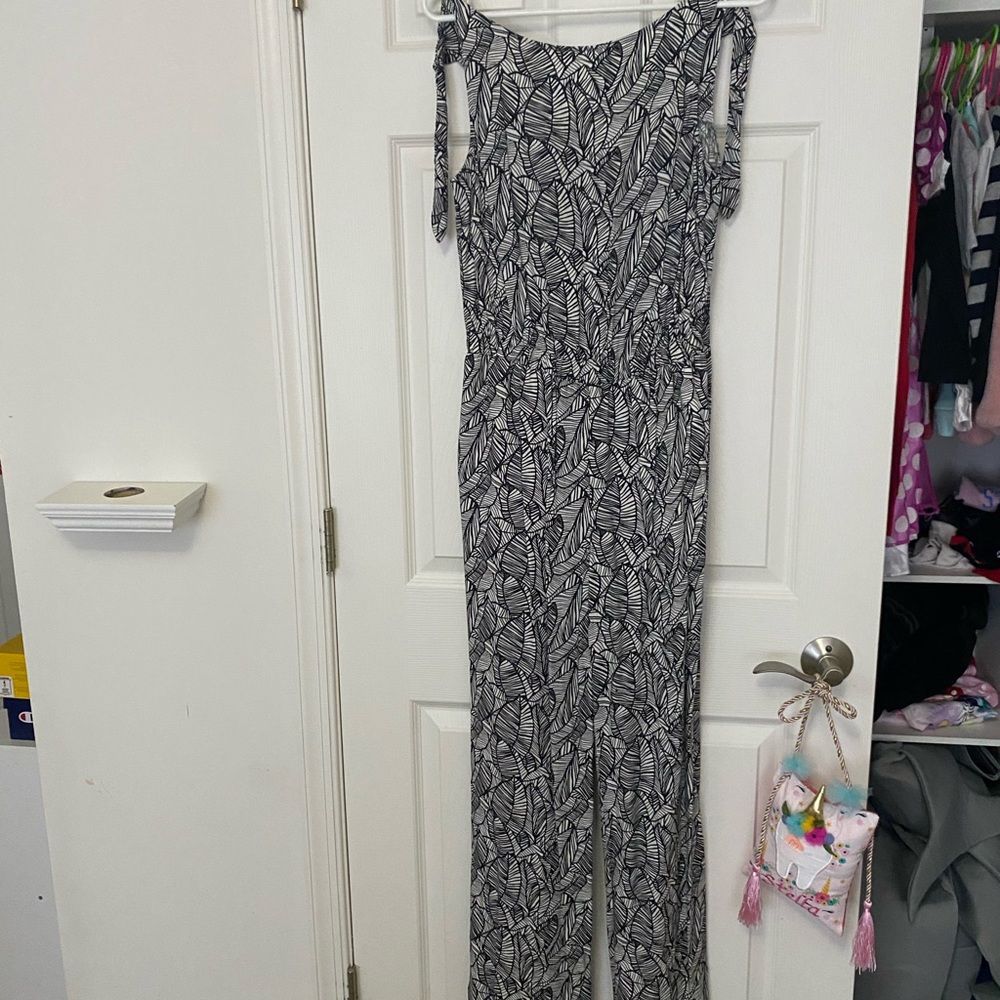 LOFT tie back romper